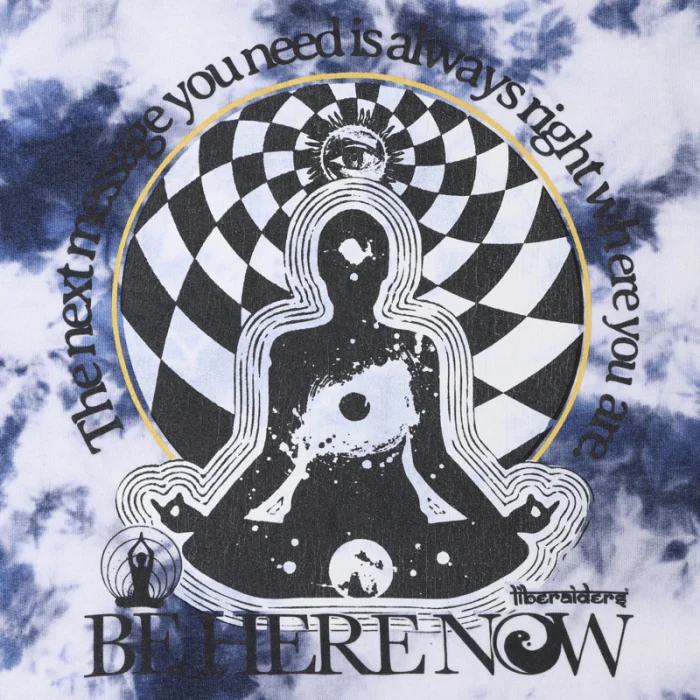 BE HERE NOW TIE DYE HOODIE - Image 3