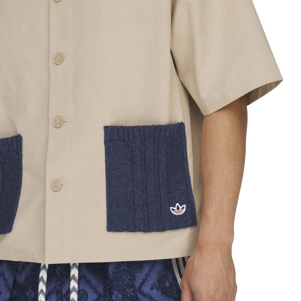 CLOT SHORT SLEEVE GUAYABERA SHIRT BY EDISON CHEN - Image 3