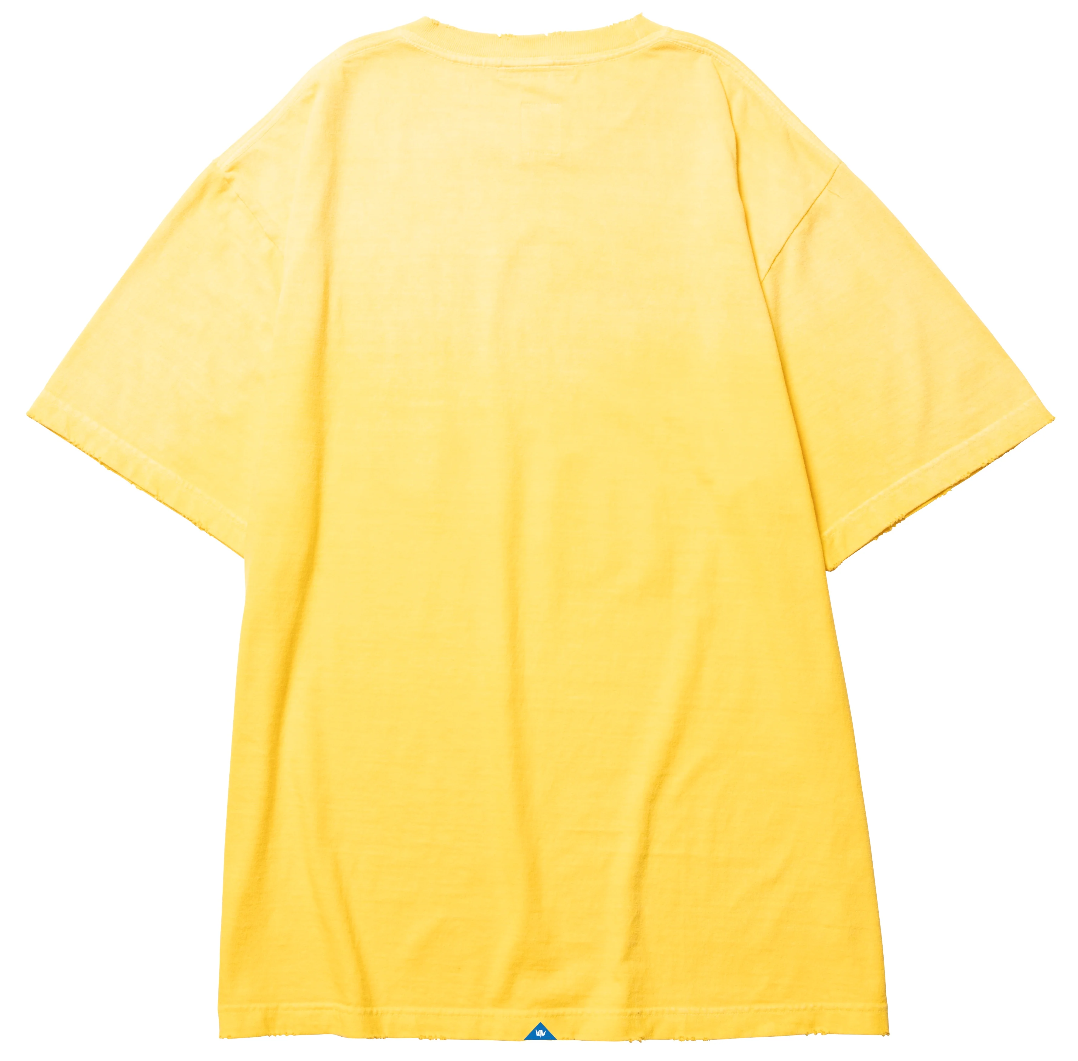 FADED PUNK LOGO TEE YELLOW (SPECIAL EDITION) - Image 2