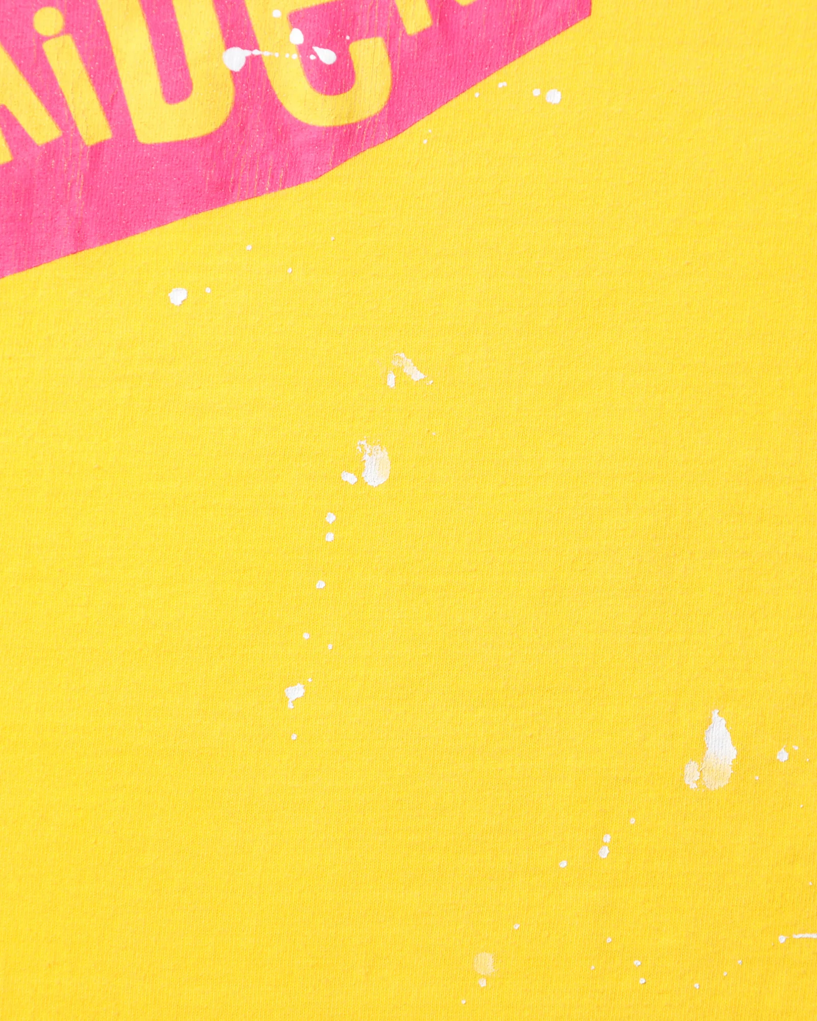 FADED PUNK LOGO TEE YELLOW (SPECIAL EDITION) - Image 4