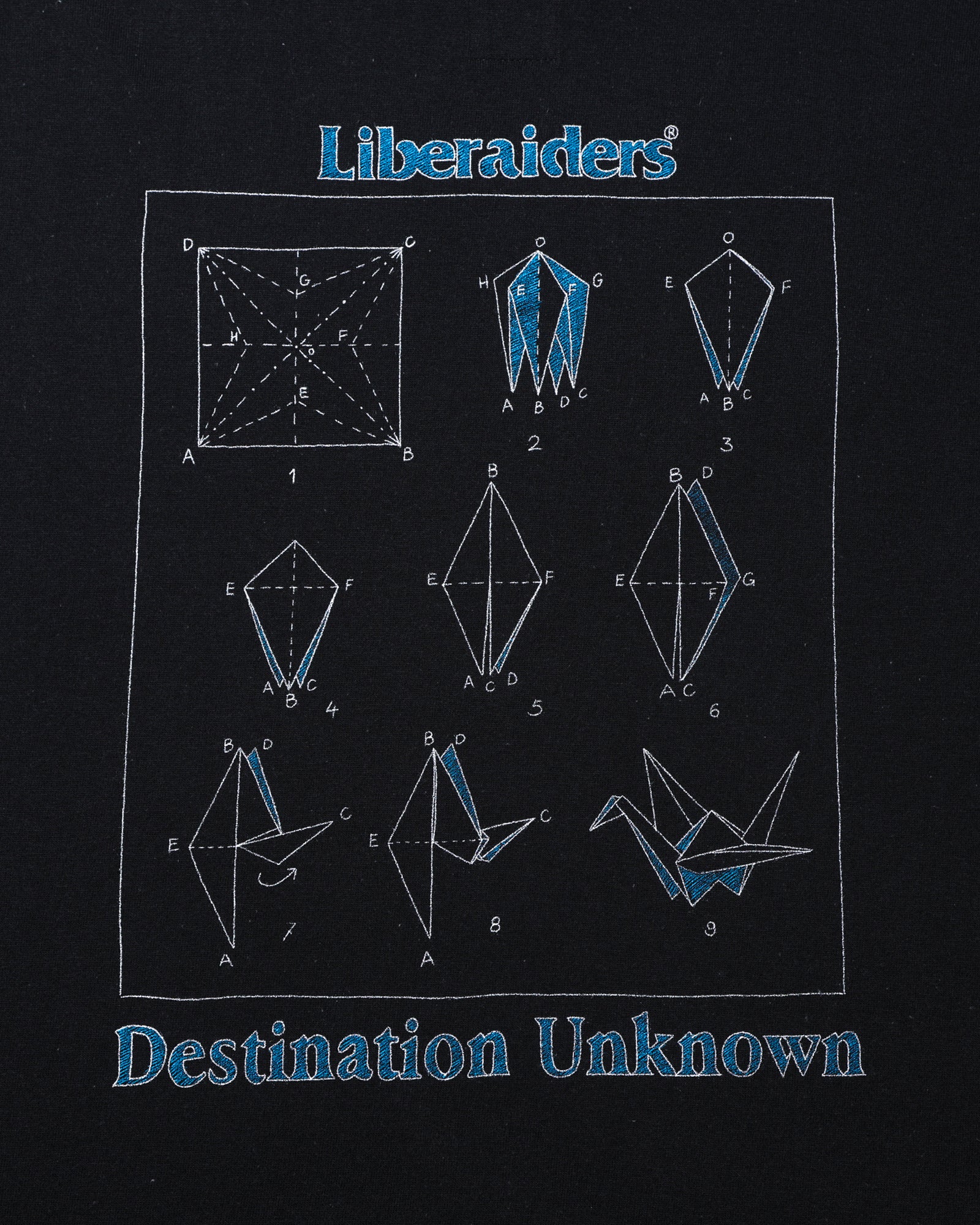 FOLDING METHOD TEE BLACK - Image 4