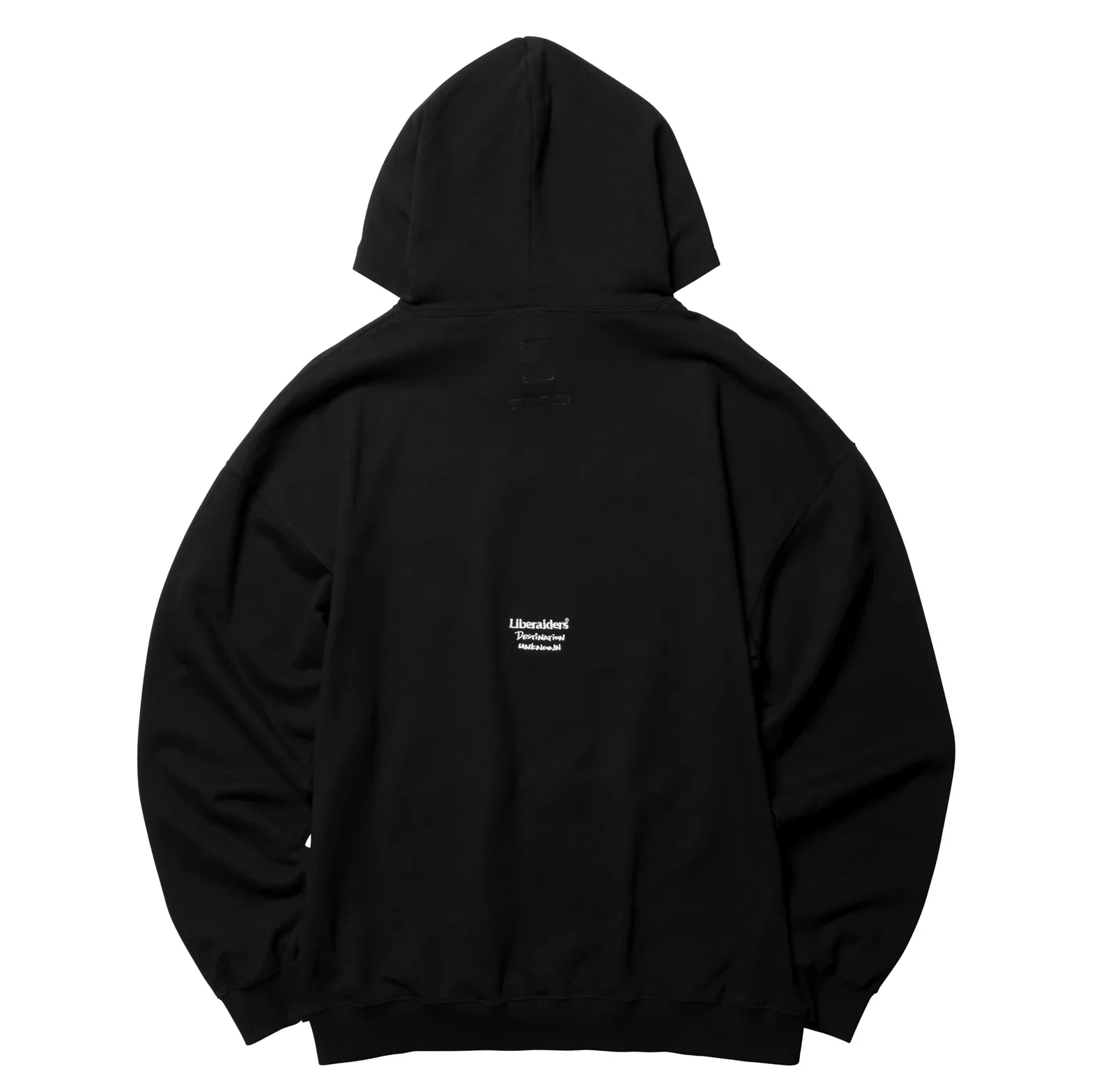 FRENCH TERRY HOODIE BLACK - Image 2