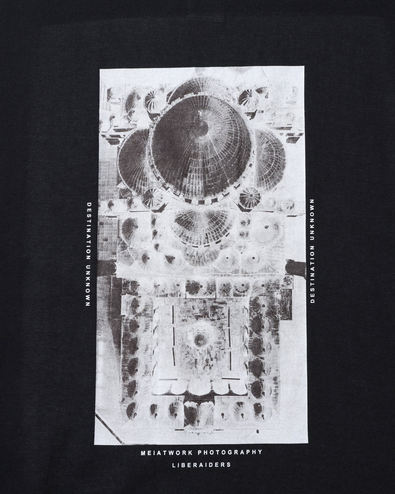 MAW AERIAL PHOTO TEE BLACK - Image 4