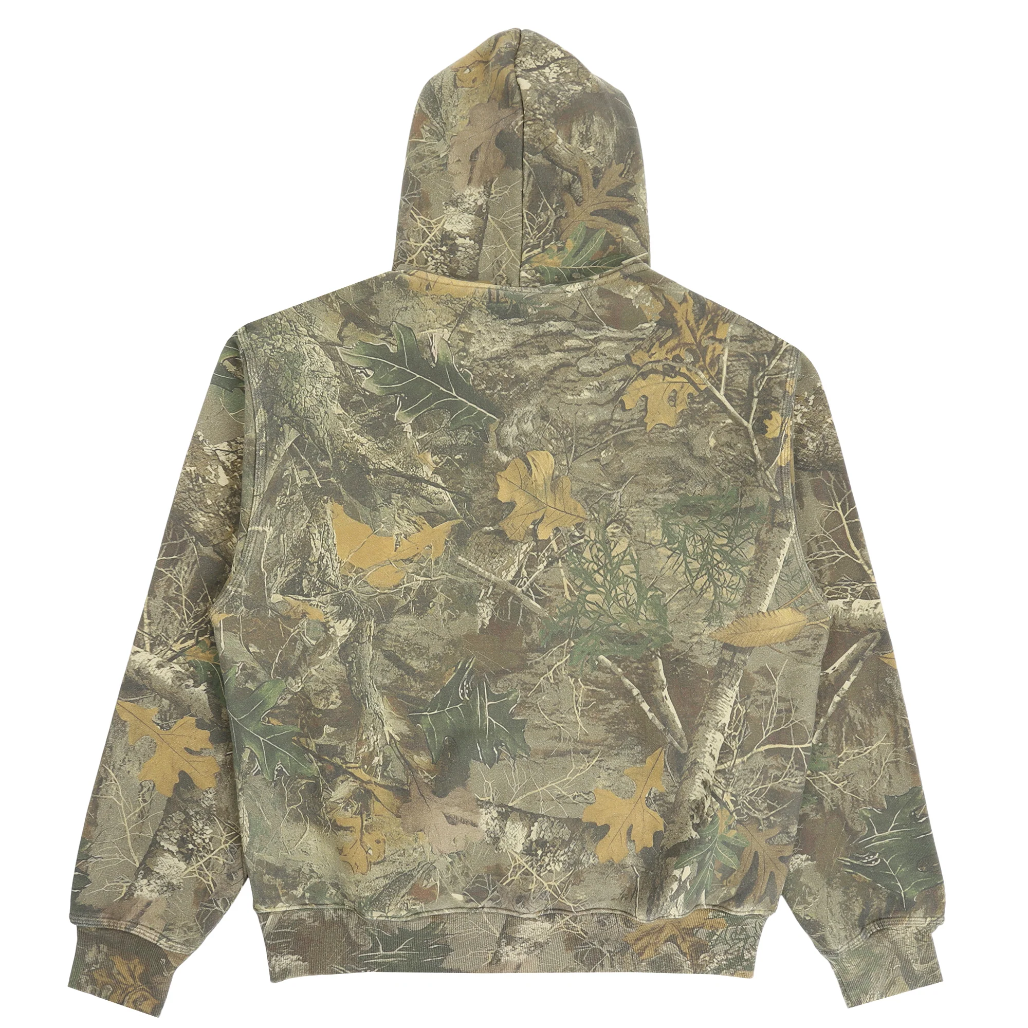 SCRIPT ZIP HOODED SWEATER TREE CAMO - Image 2